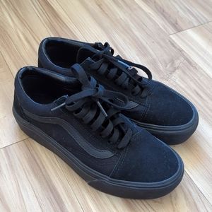 [vans] old skool platform sneakers
